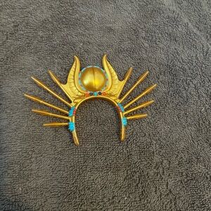 Monster High Cleo Monster Ball 2023 Gold and Teal Headdress Headband ONLY